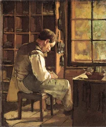 Shoemaker at the Window
